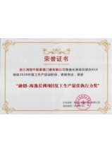 最佳執(zhí)行力獎