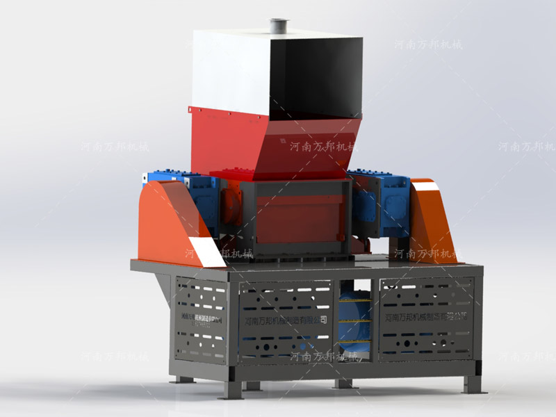 雙輥刀塑料撕碎機